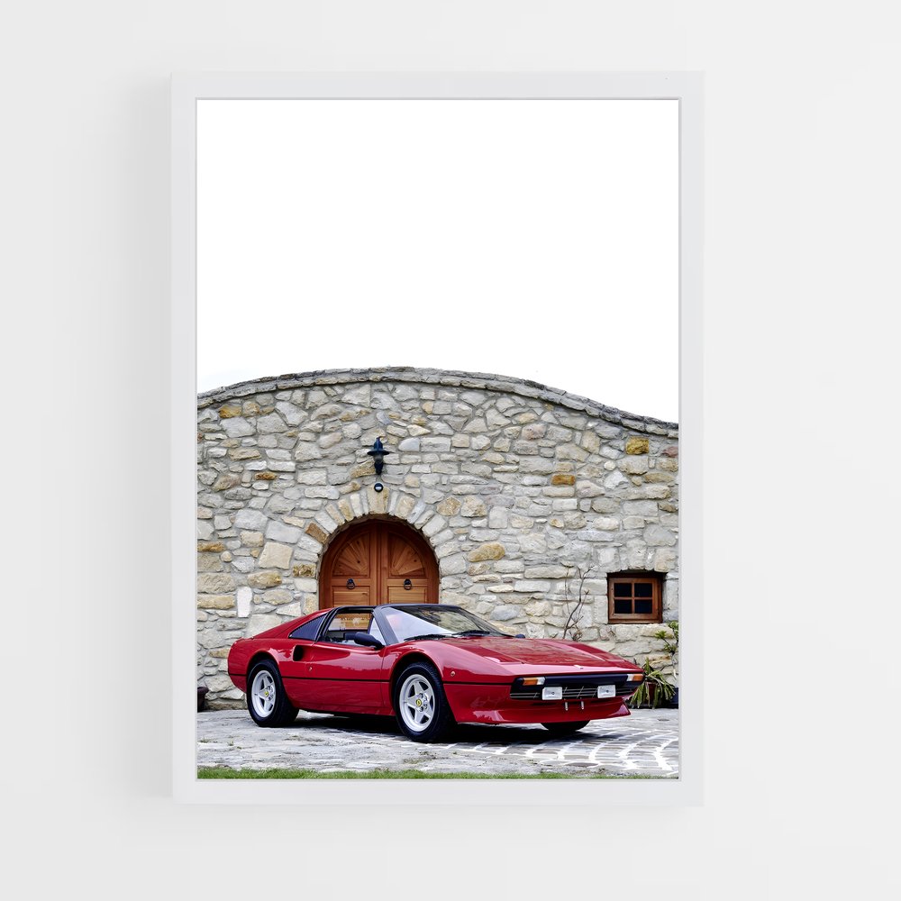 Poster Gts Automobile – affiche Ferrari (vue 3)